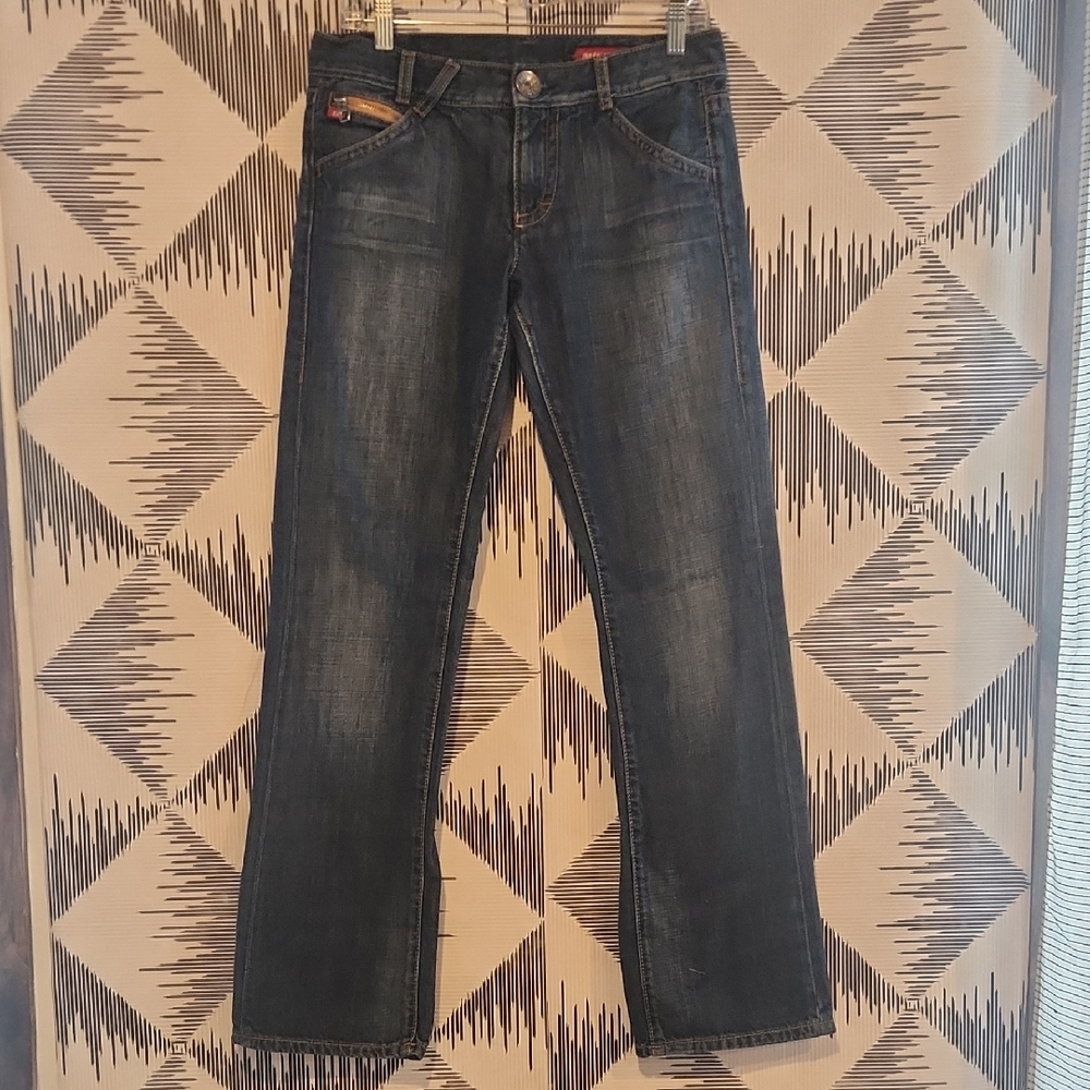 Miss Sixty Dark Blue Straight Leg Jeans